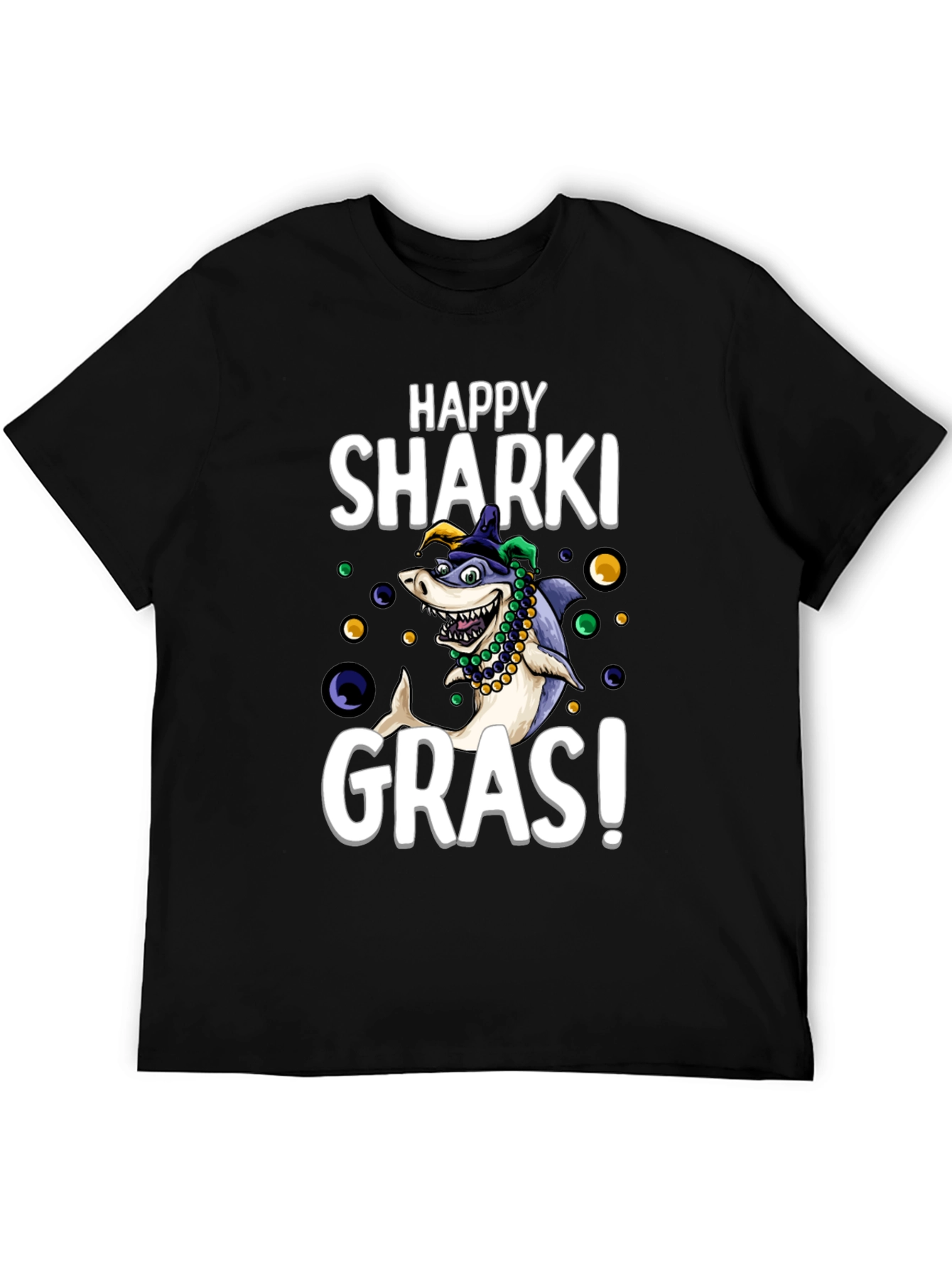Happy Sharki Gras T-Shirt