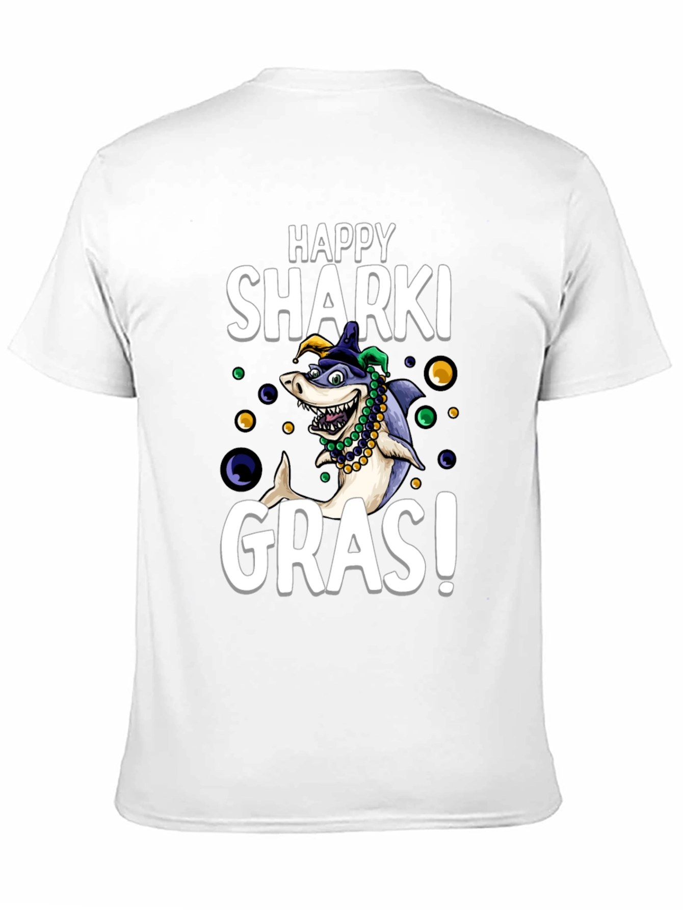 Happy Sharki Gras T-Shirt