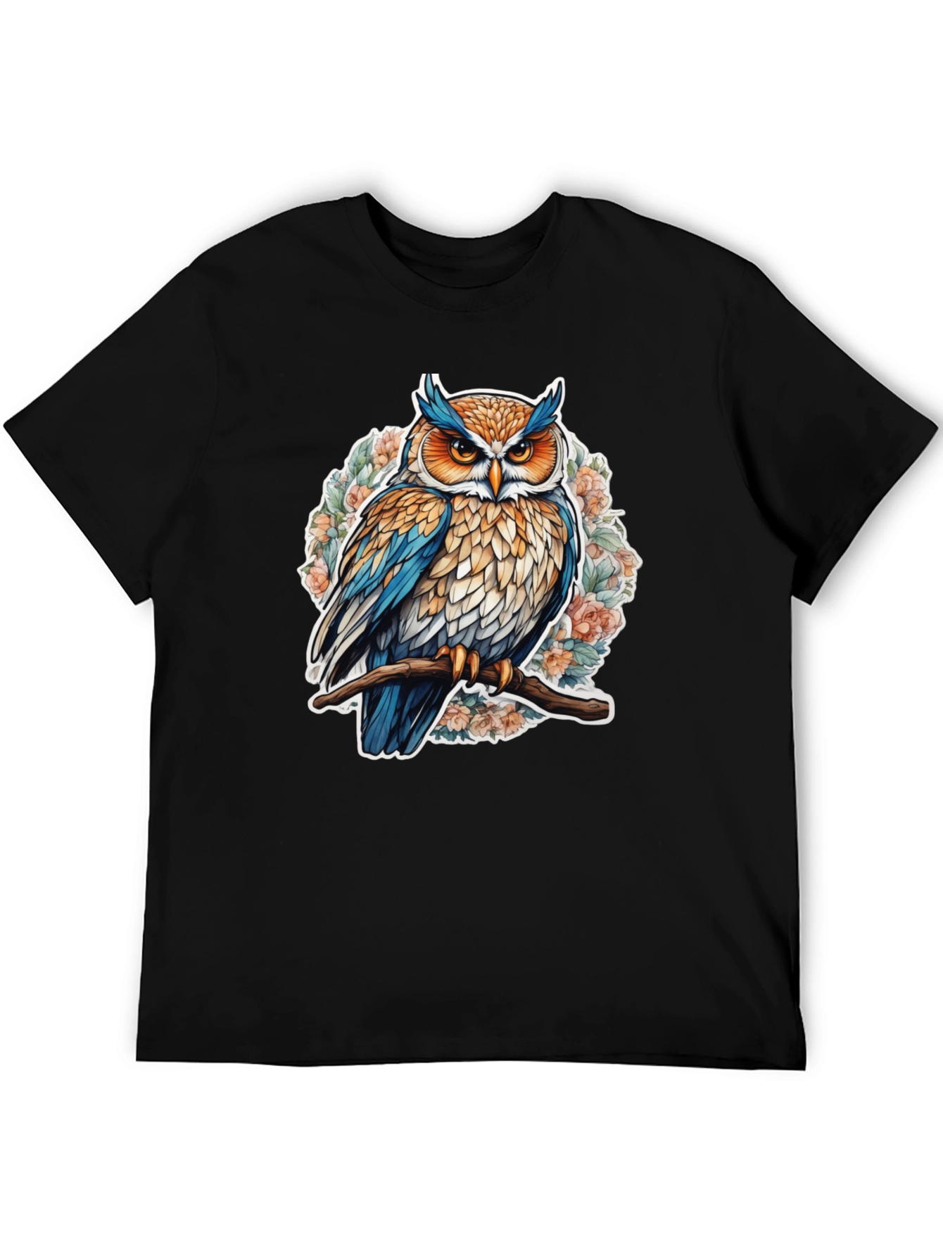 Owl Graphic Tee - Nature Inspired Design