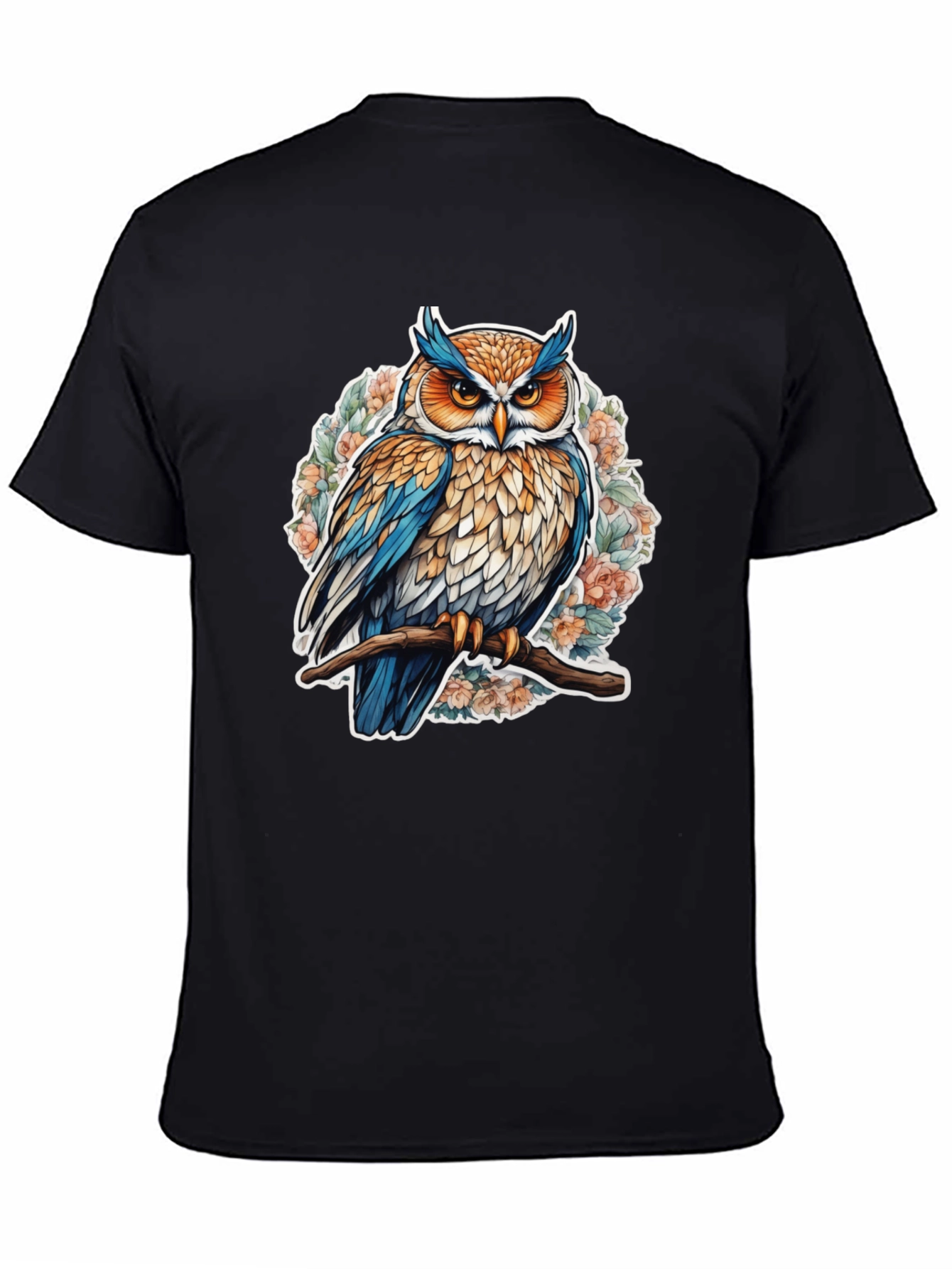 Owl Graphic Tee - Nature Inspired Design
