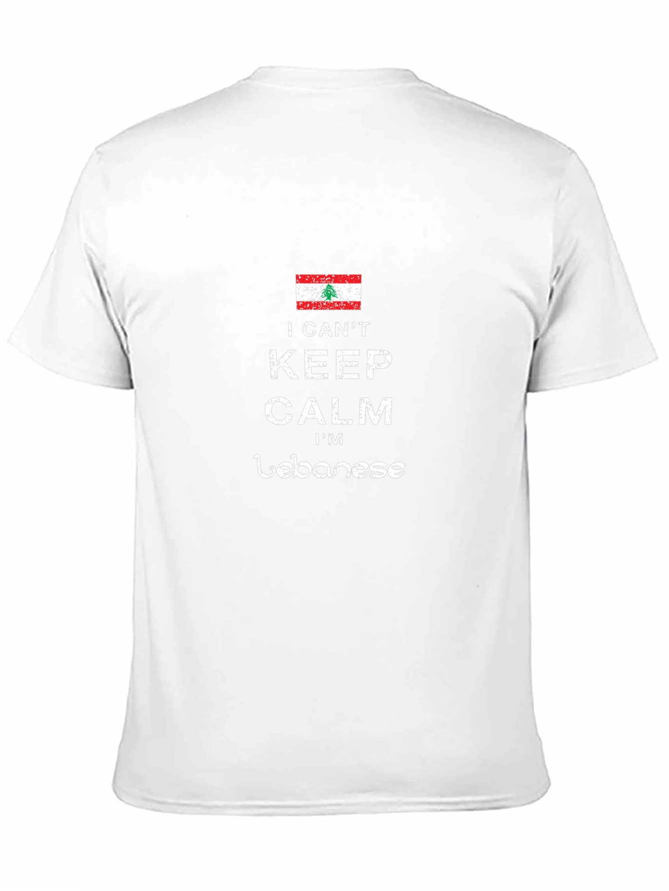Lebanese Pride T-Shirt - Keep Calm Im Lebanese