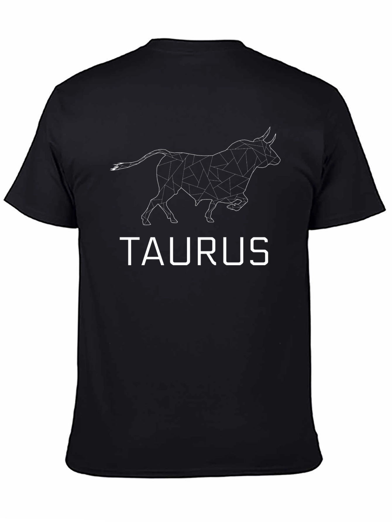Taurus Zodiac Graphic Tee - Black Astrology T-Shirt