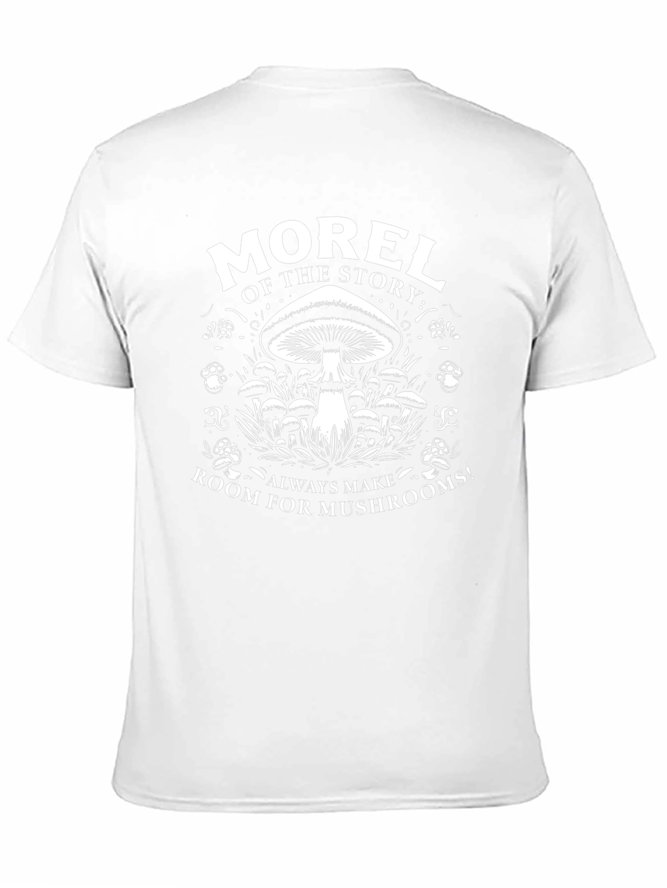 Morel of the Story Mushroom Graphic Tee