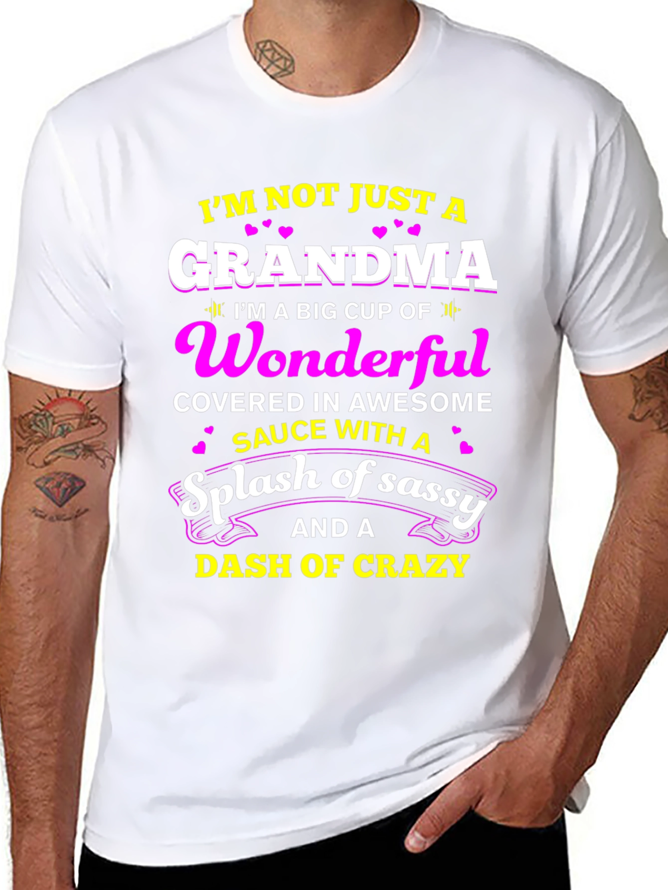 Grandma T-Shirt: Wonderful Sassy Crazy