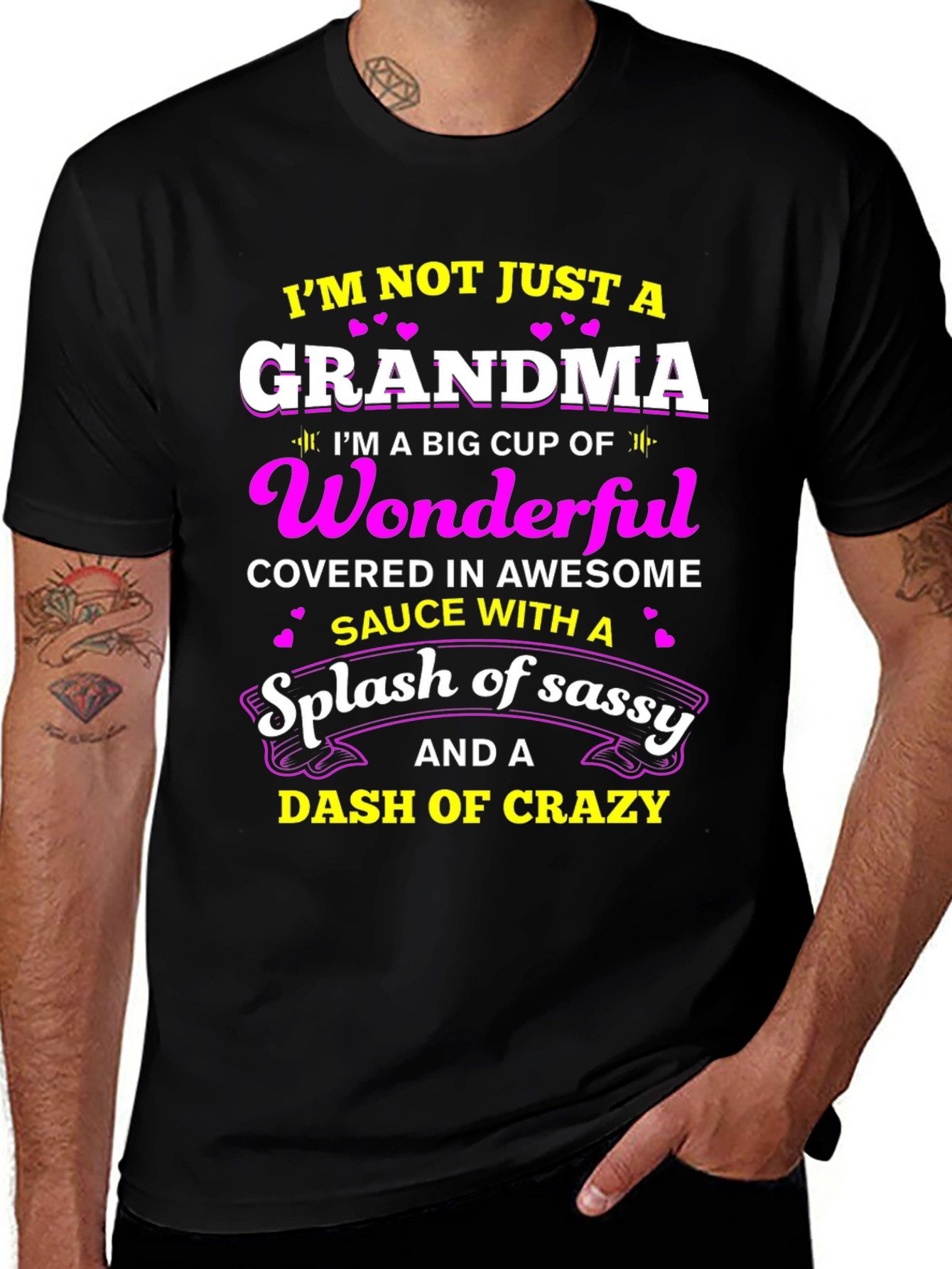 Grandma T-Shirt: Wonderful Sassy Crazy