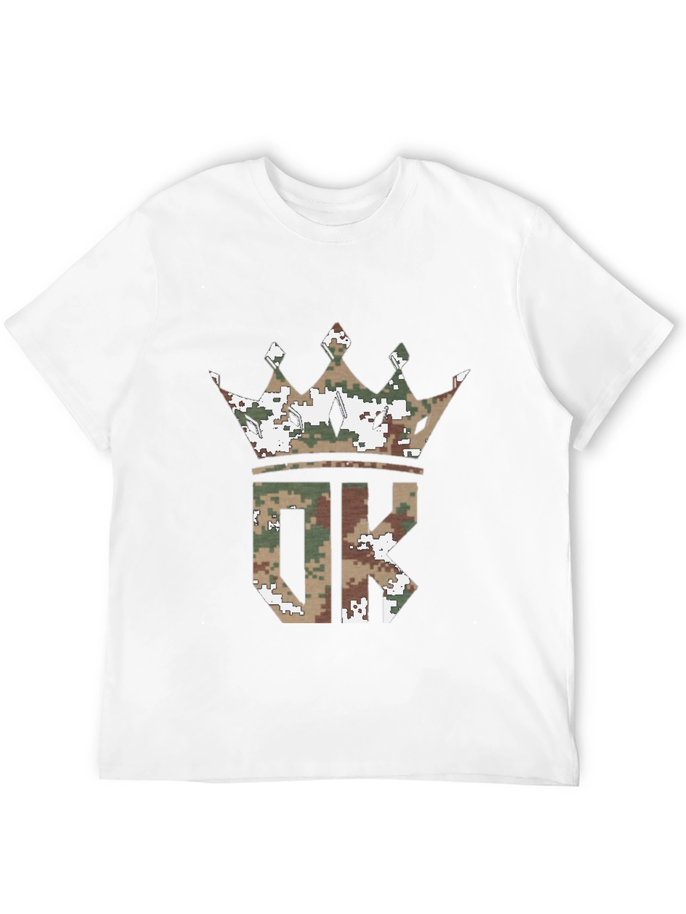 Camo Crown OK Graphic T-Shirt