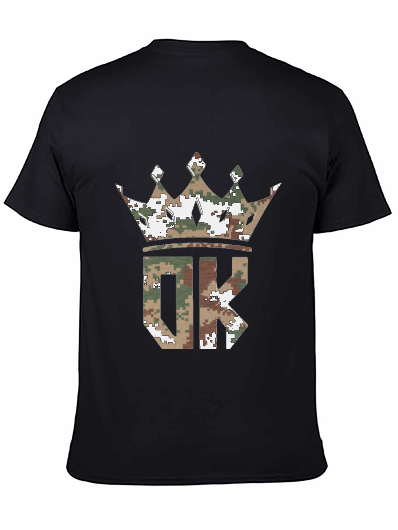 Camo Crown OK Graphic T-Shirt