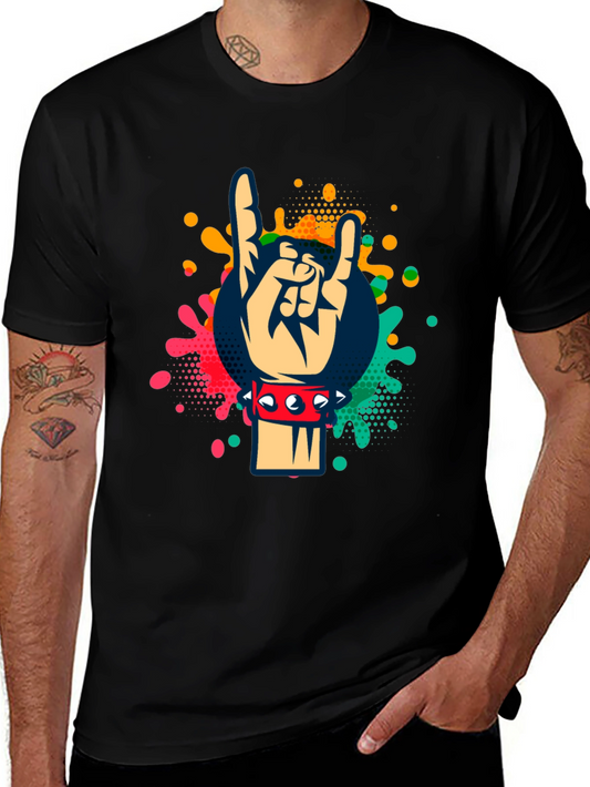 Rock On! Graphic Tee - Cool Design Comfortable Fit