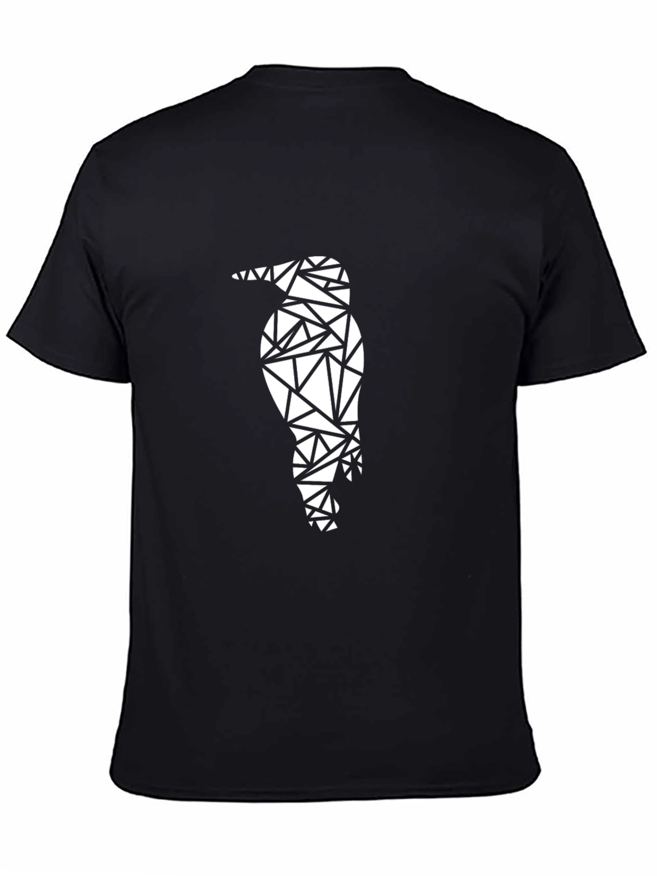 Geometric Penguin Tee - Modern Graphic Print