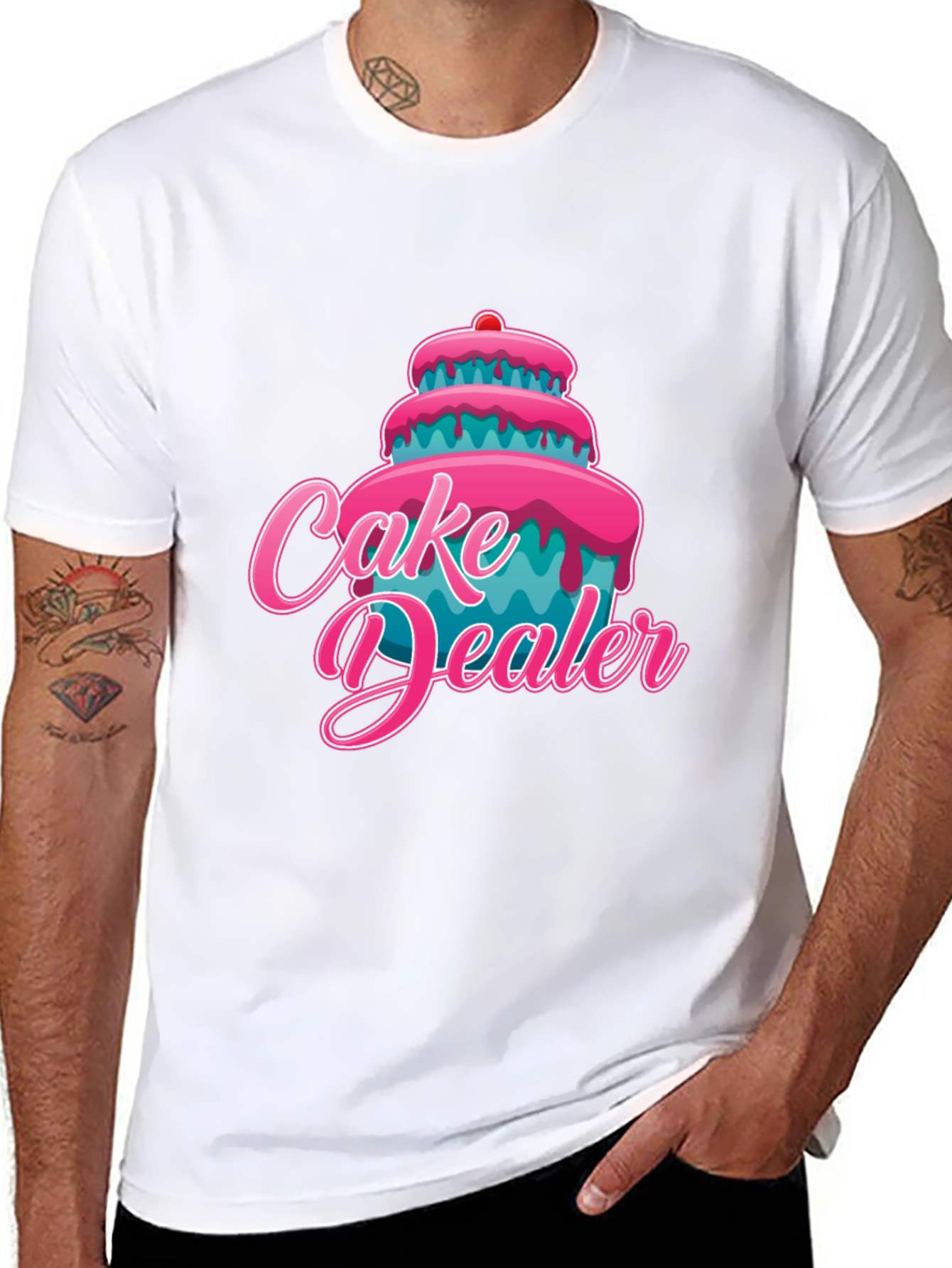 Cake Dealer T-Shirt Funny Dessert Lover Tee