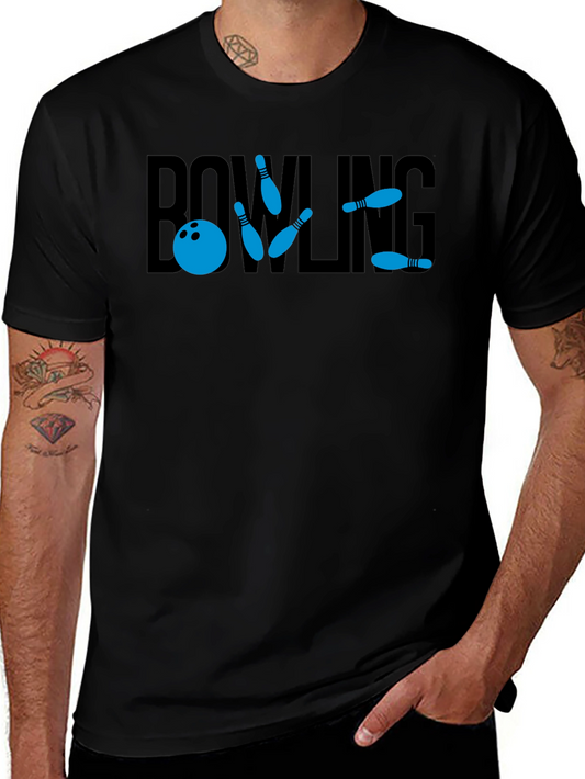 Bowling Graphic Tee - Stylish & Comfortable