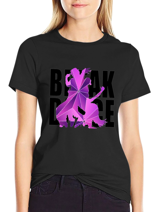 Break Dance T-Shirt - Geometric Graphic Tee