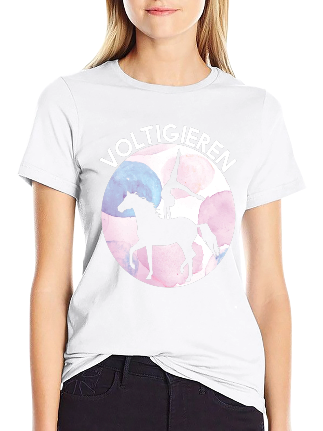 Vaulting Horse T-Shirt - Equestrian Gymnastics Tee