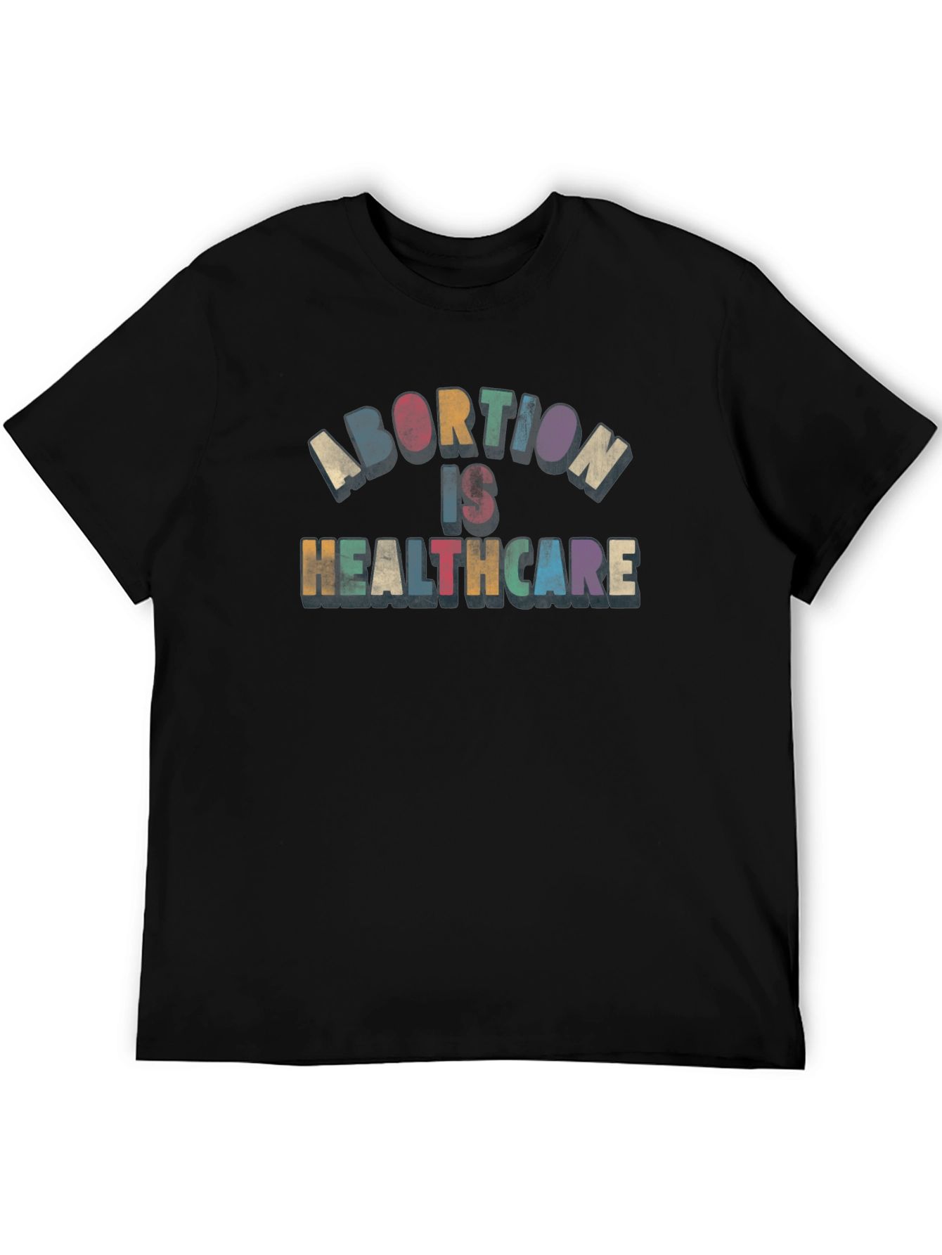 Abortion is Healthcare Graphic Tee - Black