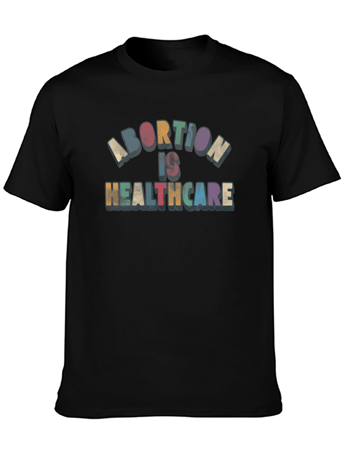 Abortion is Healthcare Graphic Tee - Black