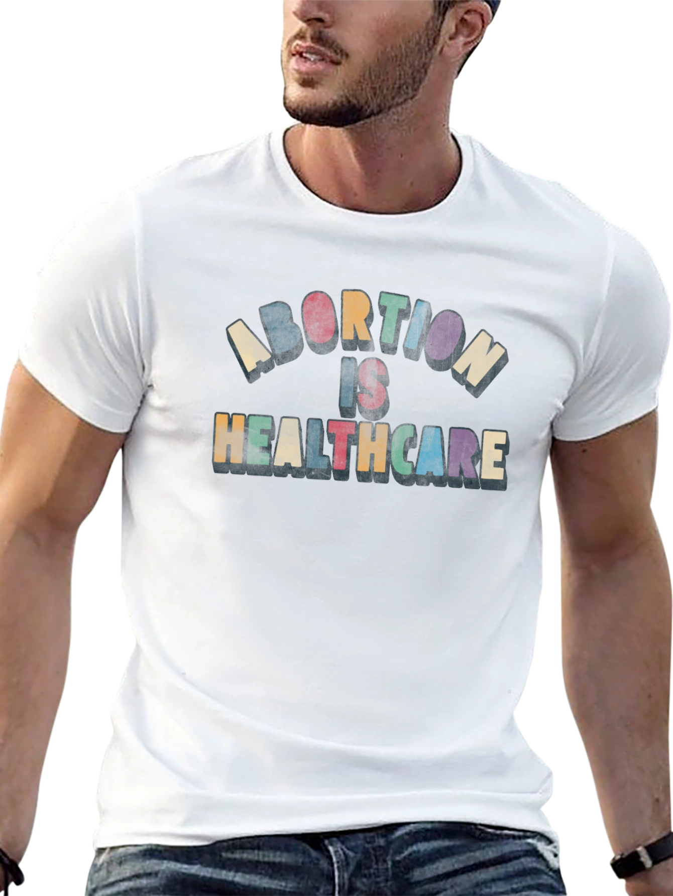 Abortion is Healthcare Graphic Tee - Black