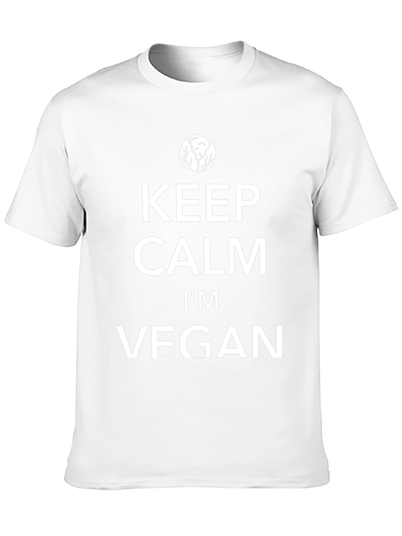 Keep Calm Im Vegan T-Shirt