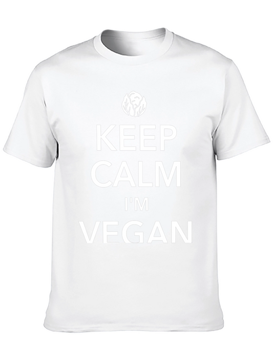 Keep Calm Im Vegan T-Shirt