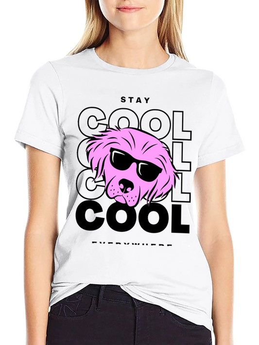 Stay Cool Dog Graphic Tee