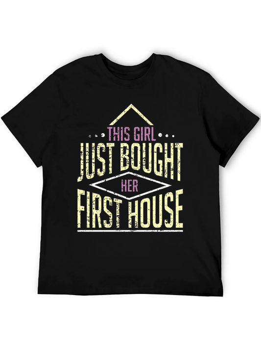 First House T-Shirt - New Homeowner Gift