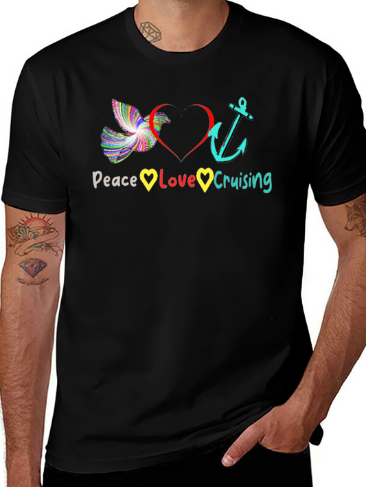 Peace Love Cruising Graphic T-Shirt