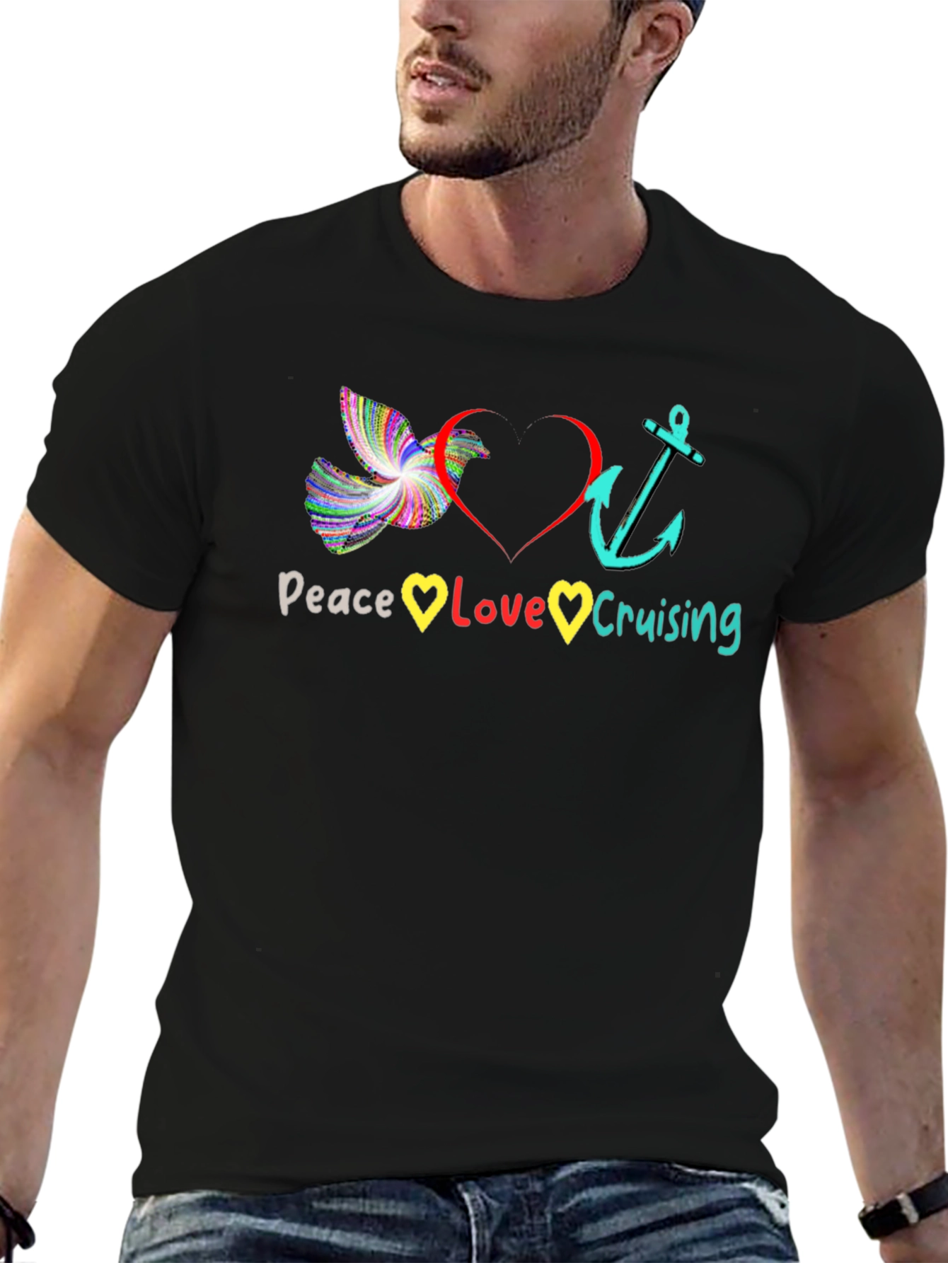 Peace Love Cruising Graphic T-Shirt