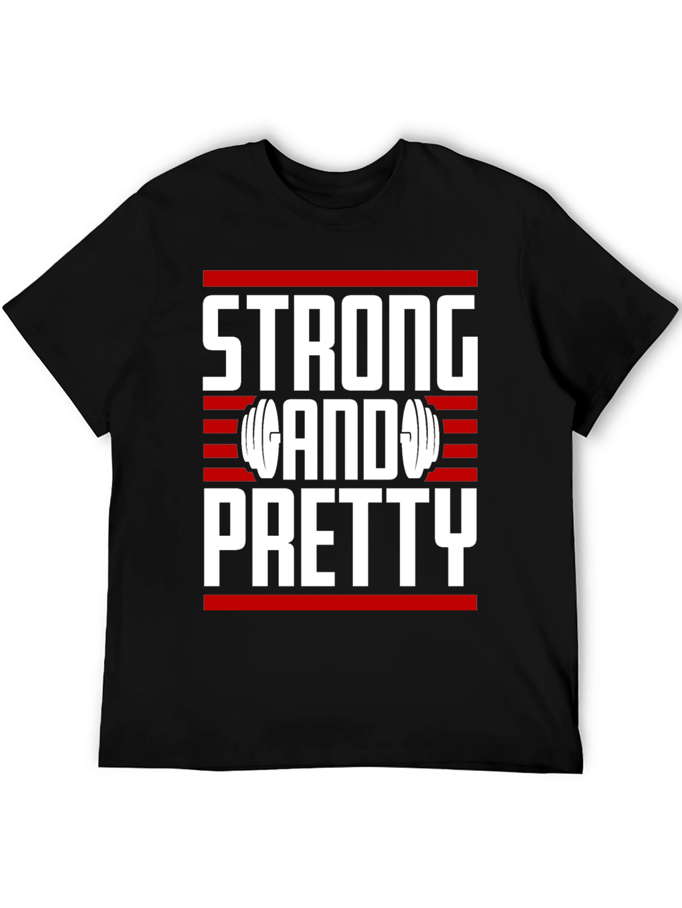 Strong & Pretty T-Shirt - Gym Motivation