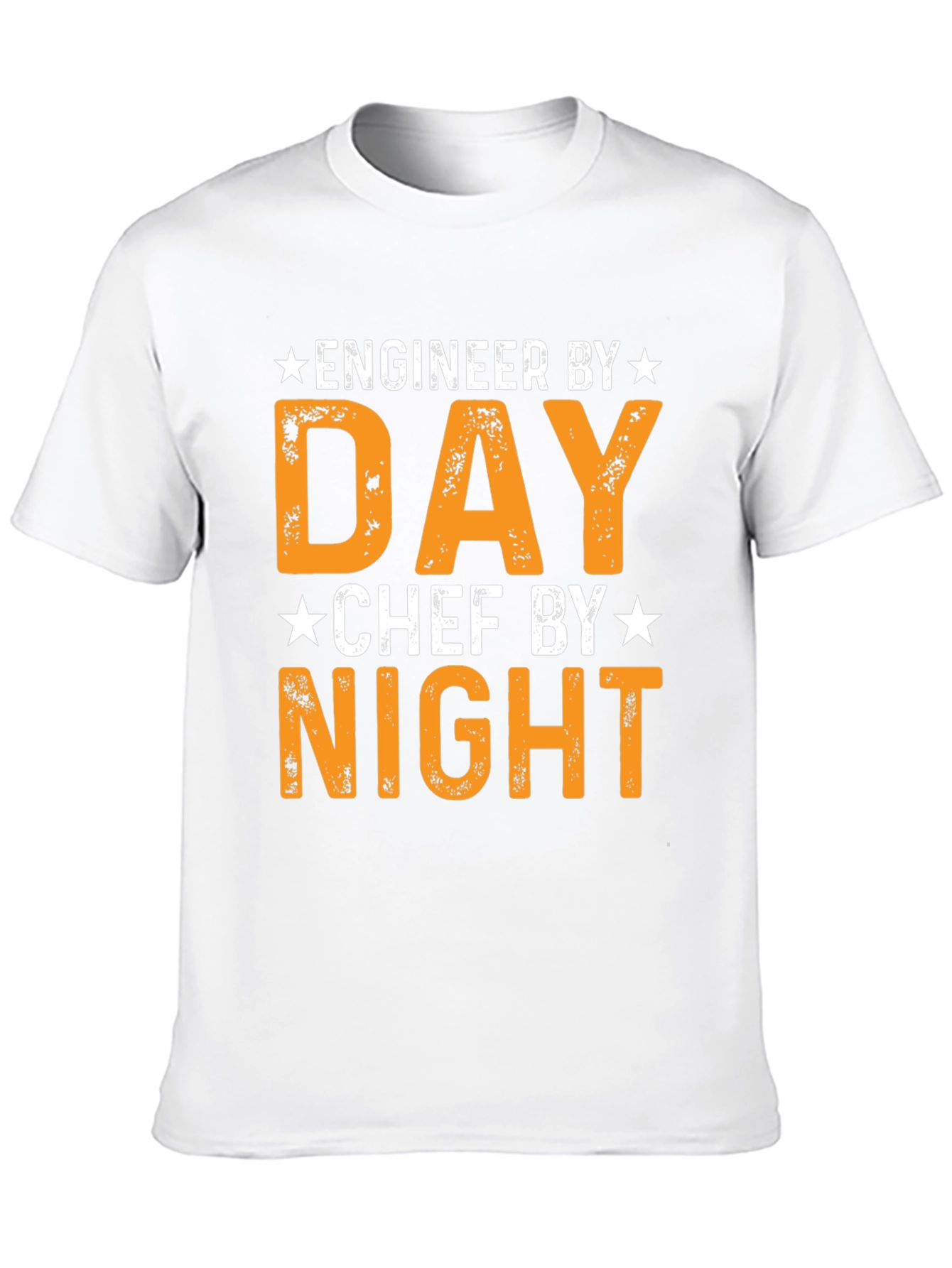 Engineer by Day Chef by Night Black T-Shirt