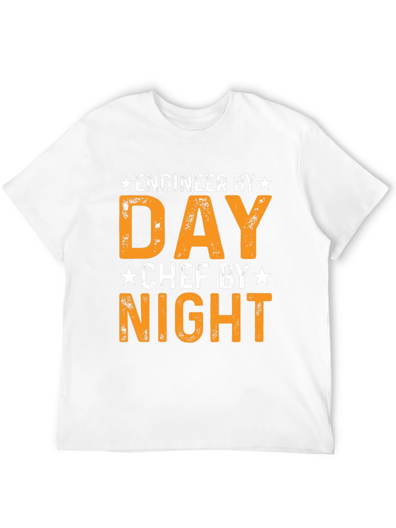 Engineer by Day Chef by Night Black T-Shirt