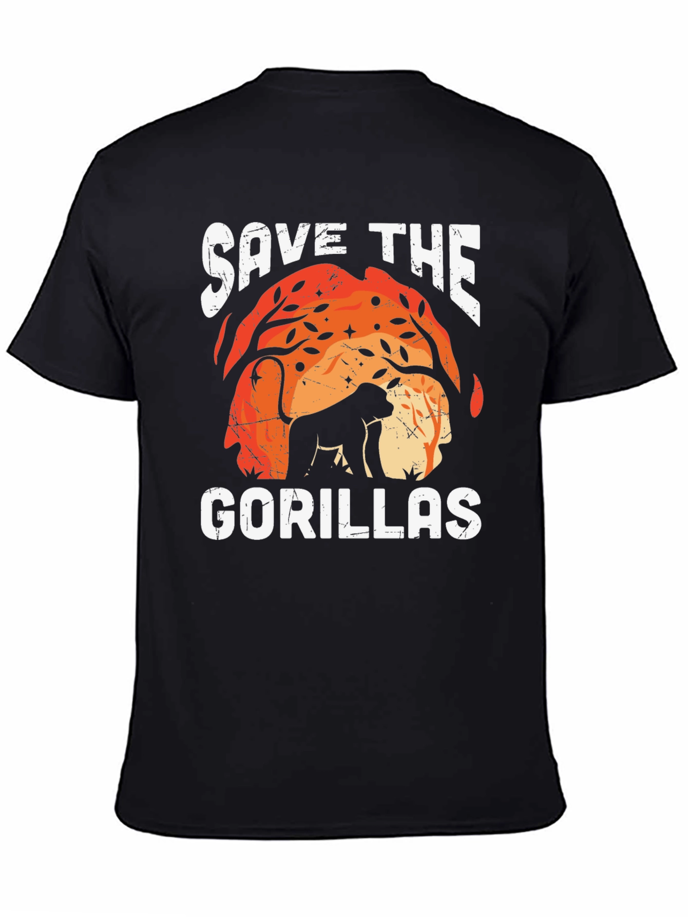 Save The Gorillas Graphic Tee