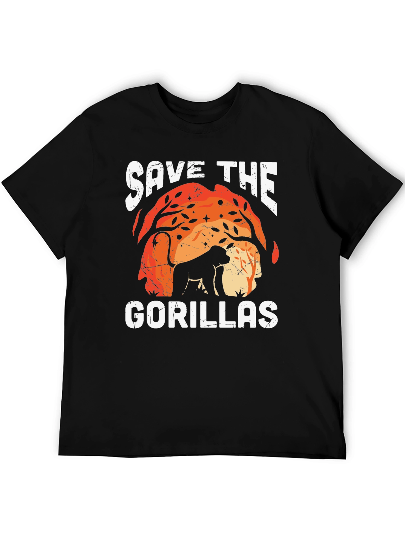 Save The Gorillas Graphic Tee