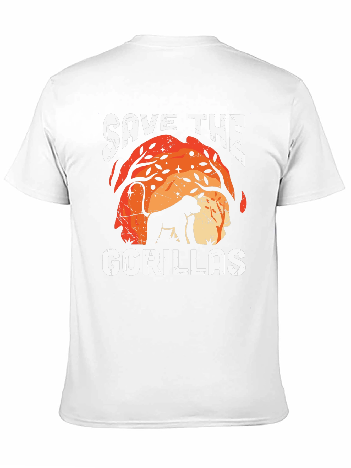 Save The Gorillas Graphic Tee