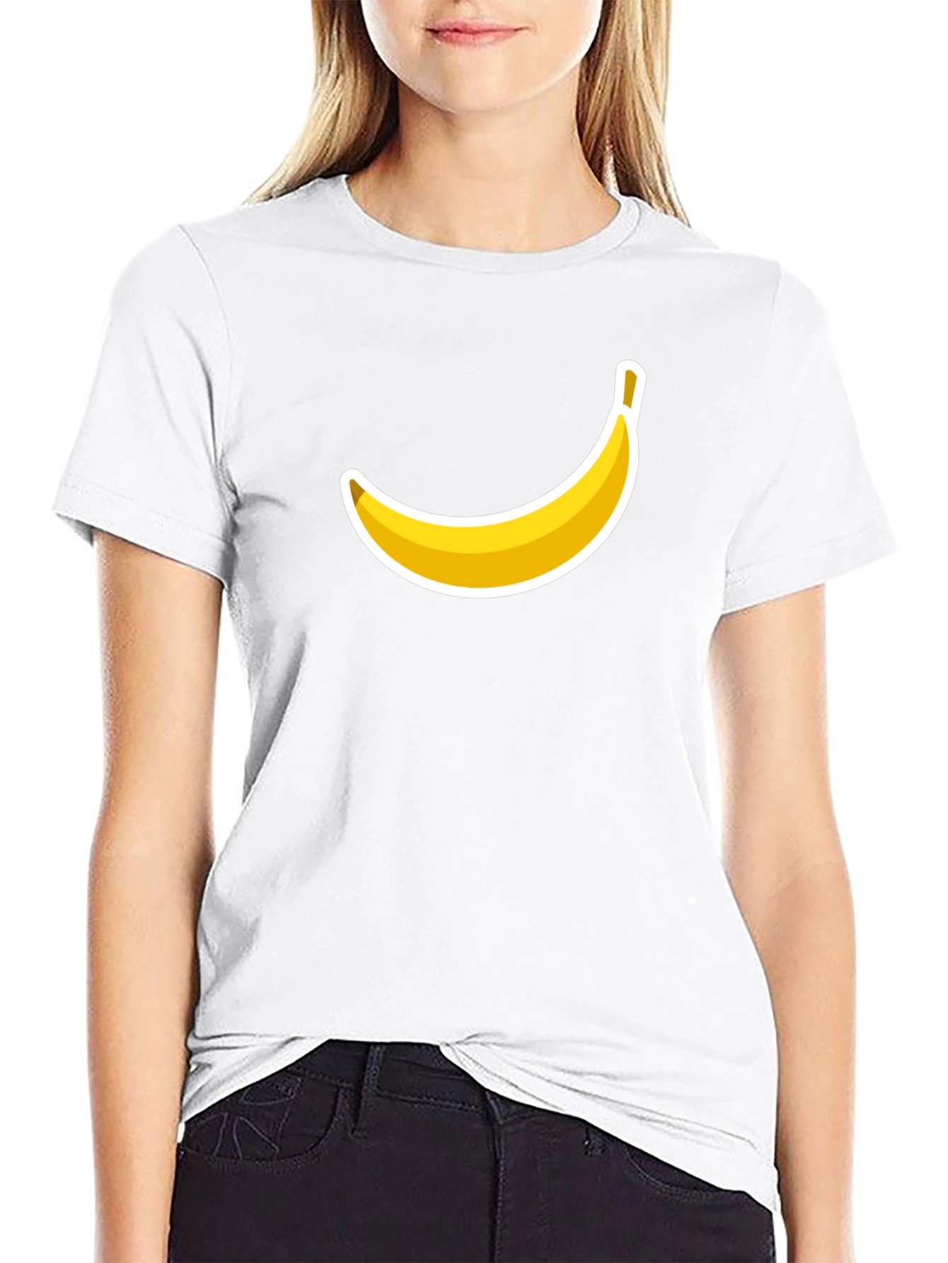 Banana Graphic Black T-Shirt - Fun Casual Wear