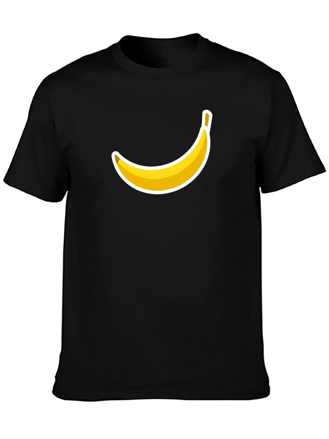 Banana Graphic Black T-Shirt - Fun Casual Wear