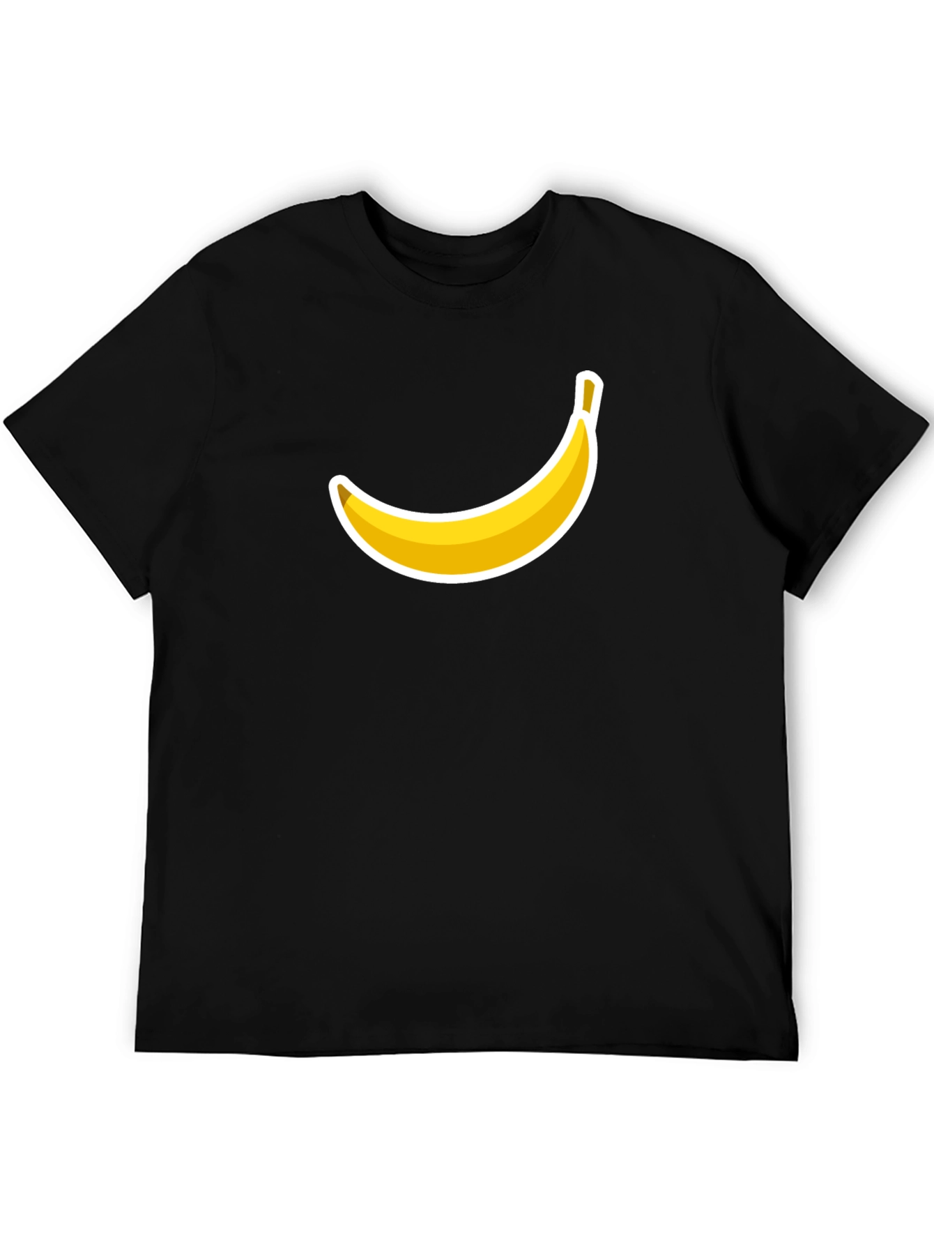 Banana Graphic Black T-Shirt - Fun Casual Wear