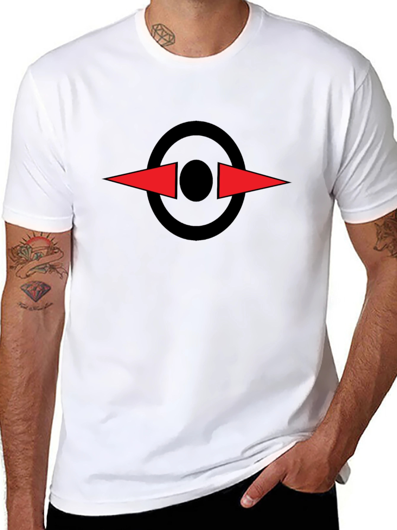Abstract Compass T-Shirt - Casual Wear
