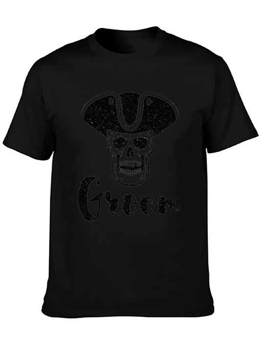 Groom Pirate Skull T-Shirt
