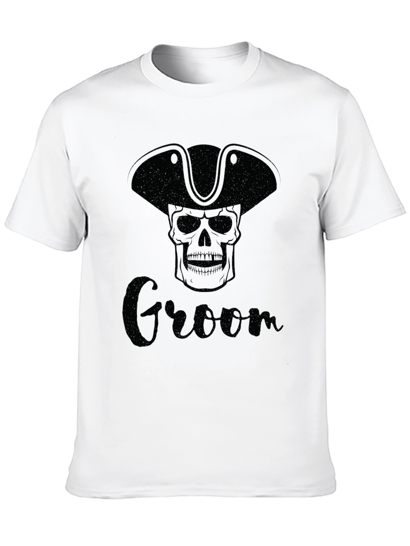Groom Pirate Skull T-Shirt
