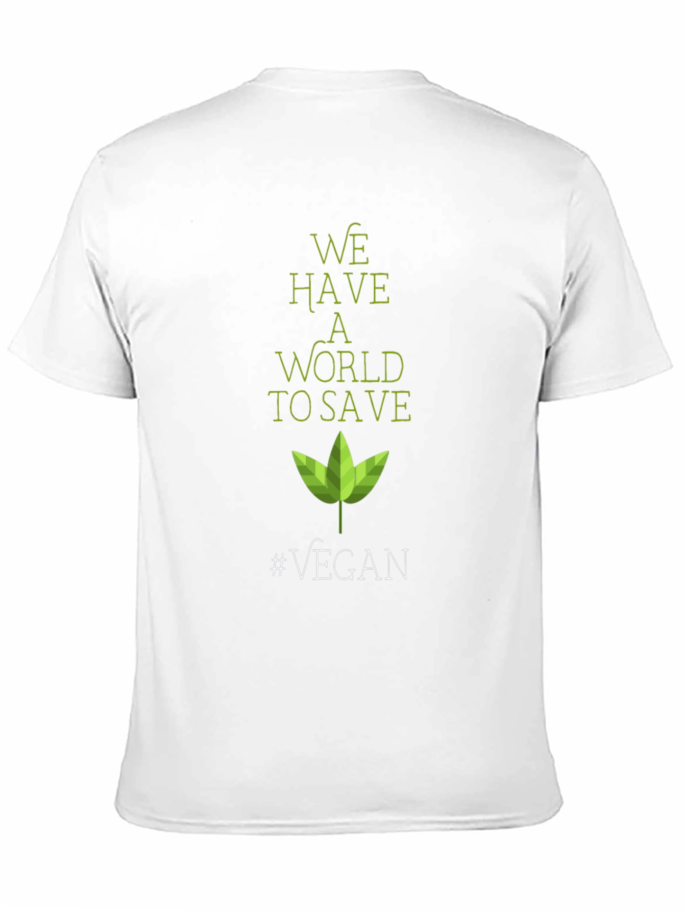 Eco-Friendly Vegan T-Shirt: Save the World