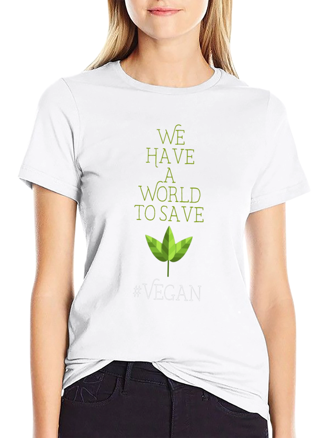 Eco-Friendly Vegan T-Shirt: Save the World