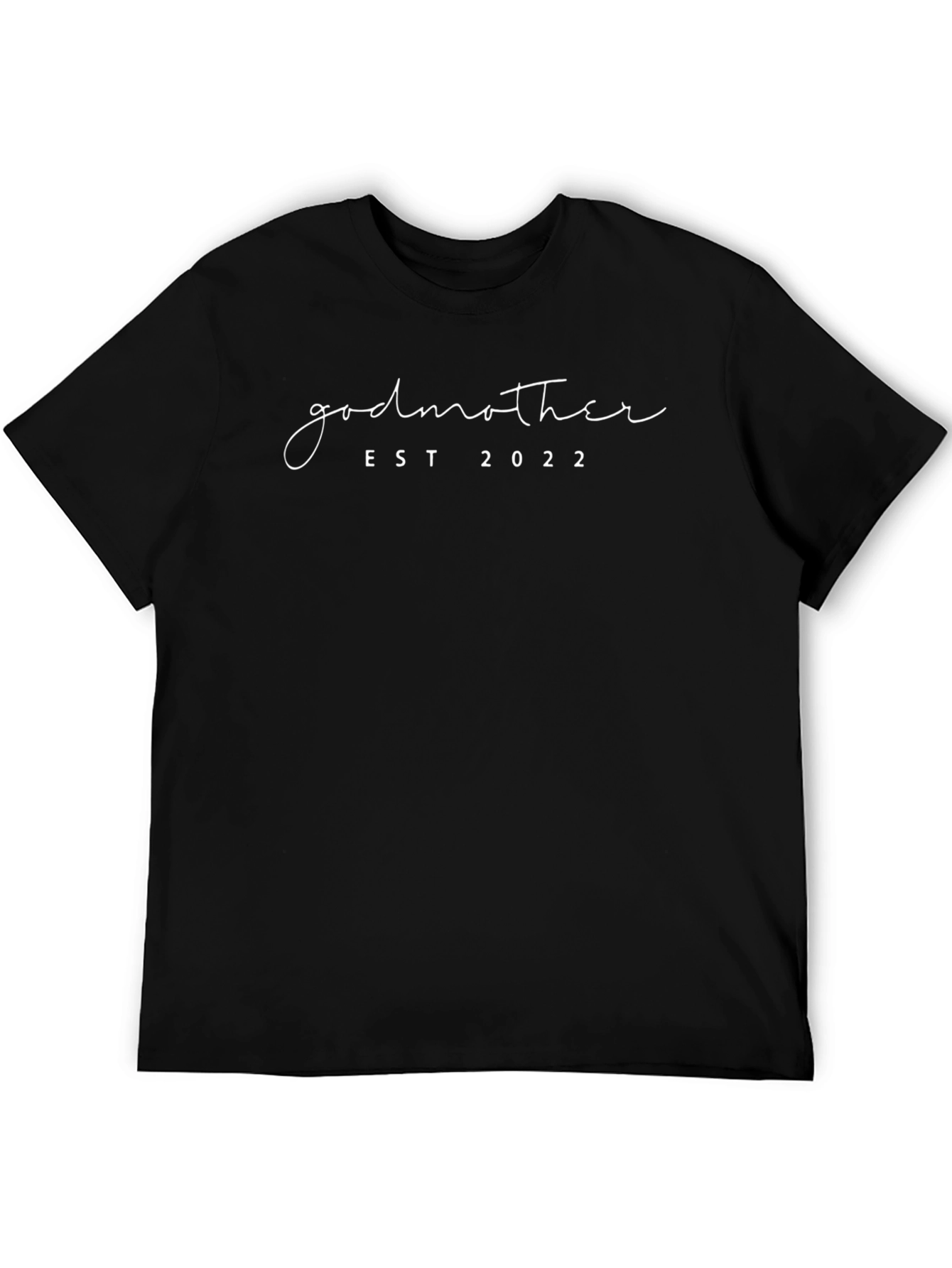 Godmother EST 2022 Black T-Shirt