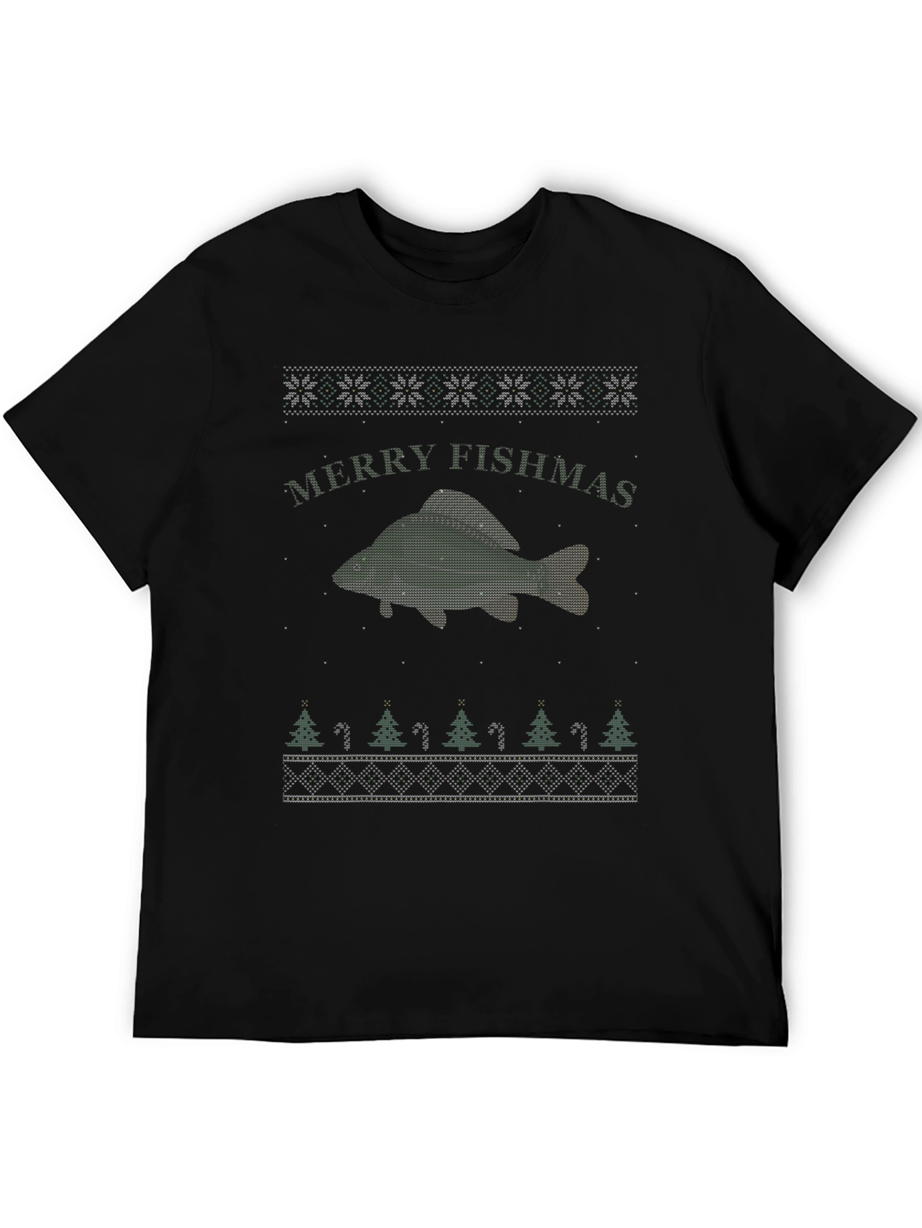 Merry Fishmas Graphic T-Shirt