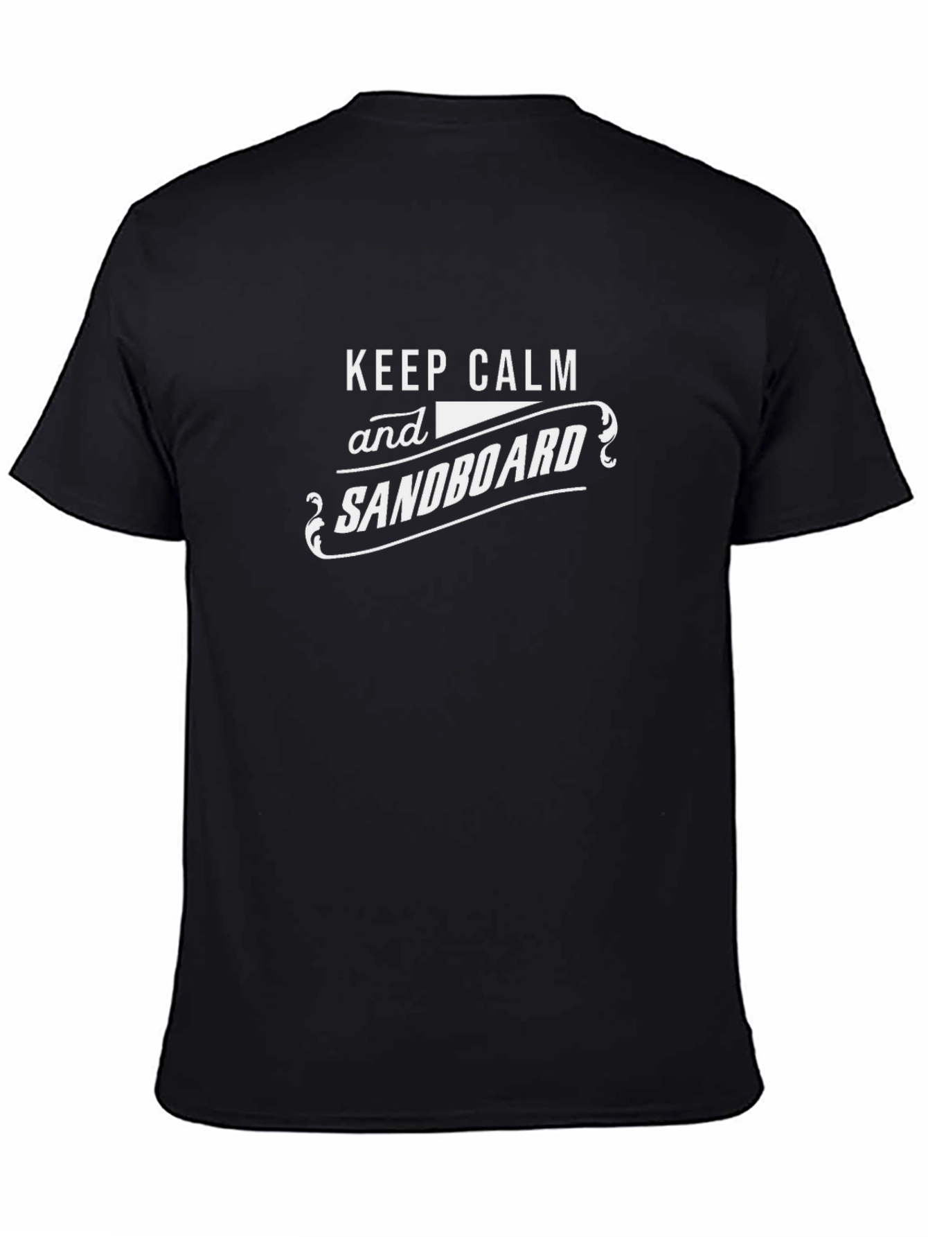 Keep Calm and Sandboard Graphic T-Shirt