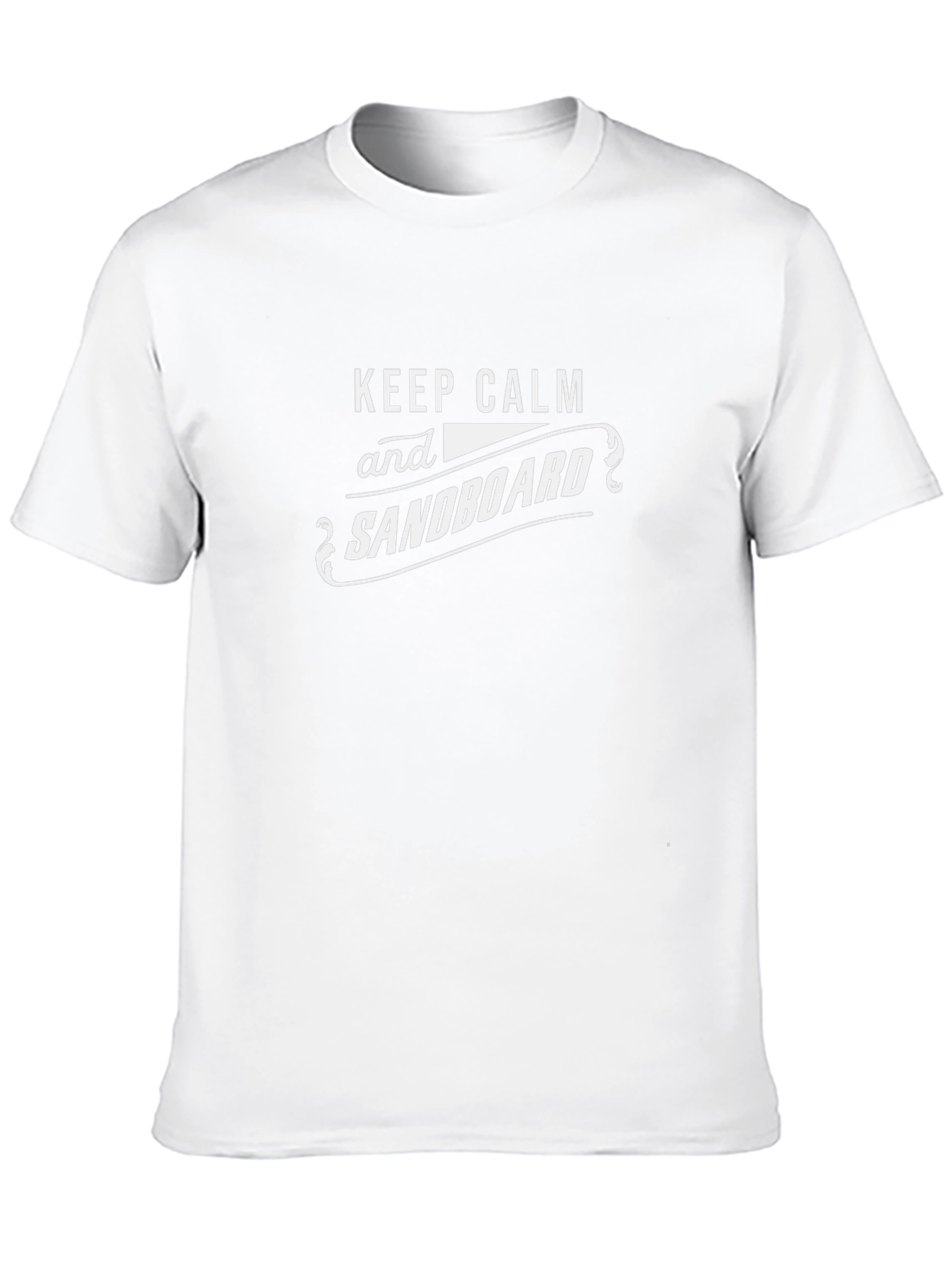 Keep Calm and Sandboard Graphic T-Shirt
