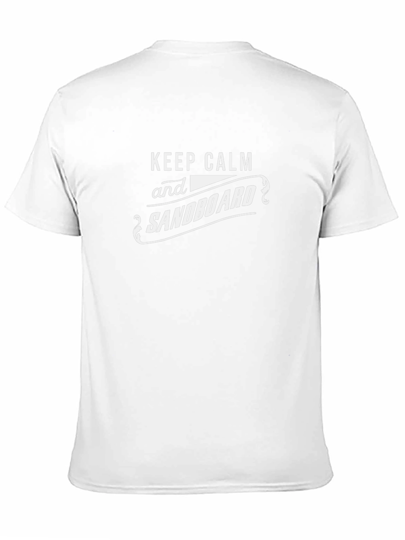 Keep Calm and Sandboard Graphic T-Shirt