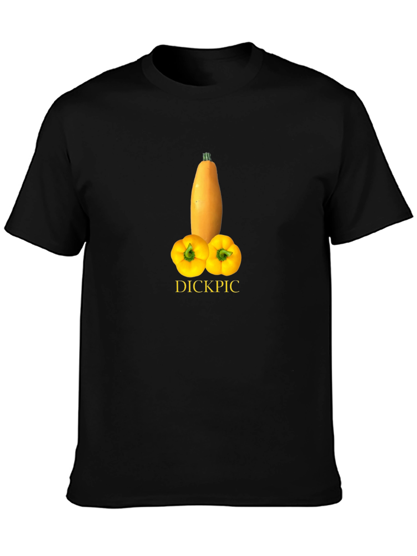 Humorous DICKPIC Graphic T-Shirt