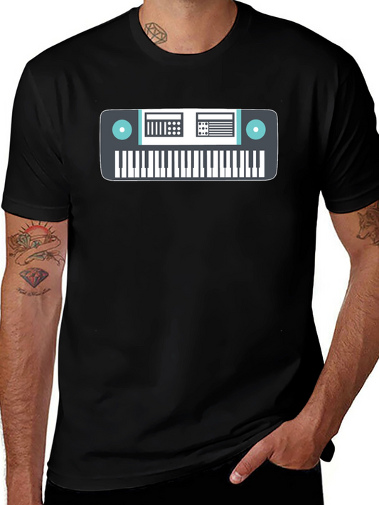 Keyboard Synthesizer Graphic Tee