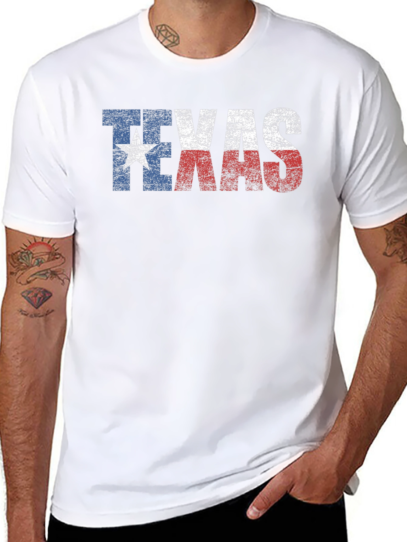 Texas Flag Graphic T-Shirt
