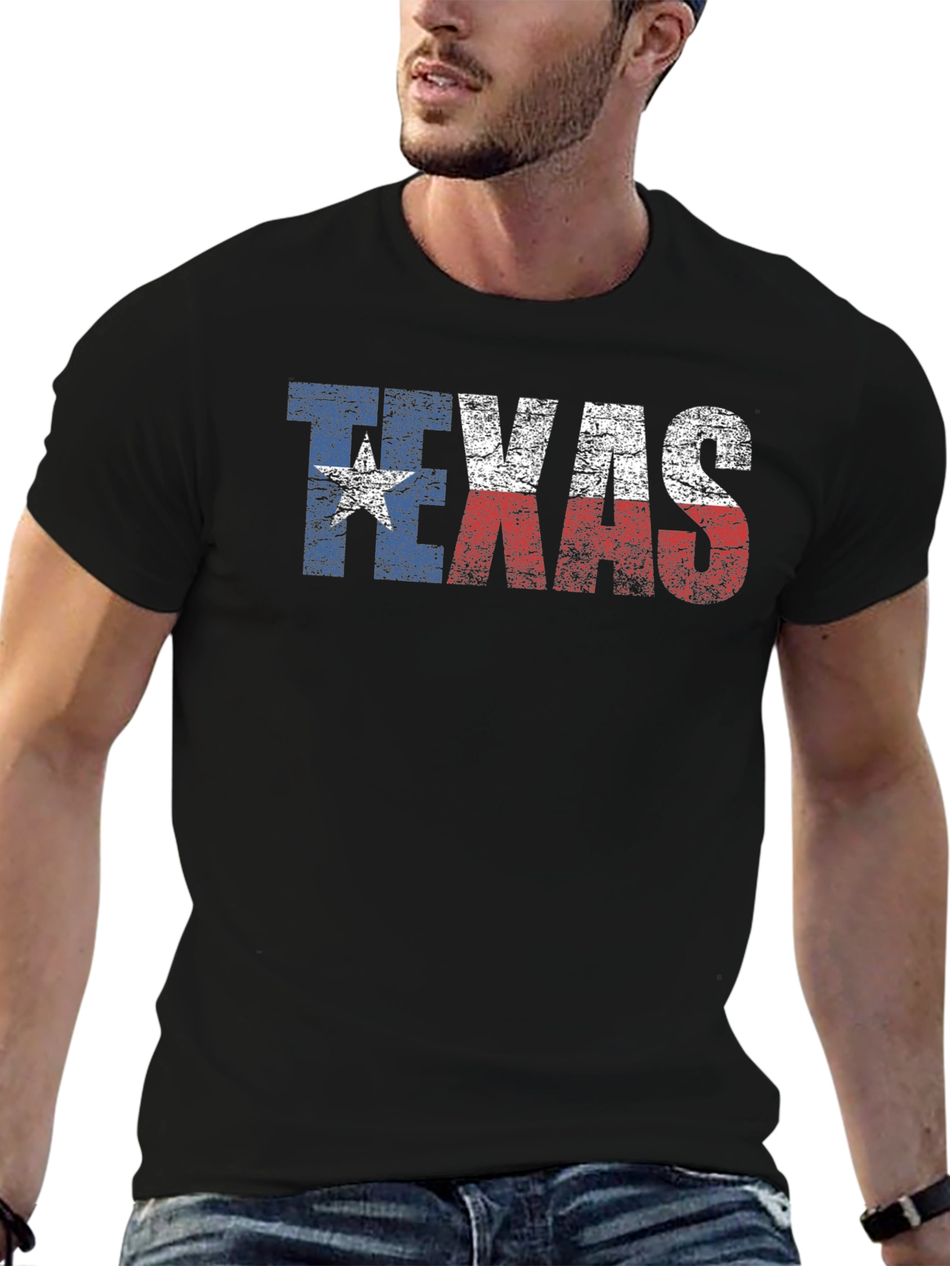 Texas Flag Graphic T-Shirt