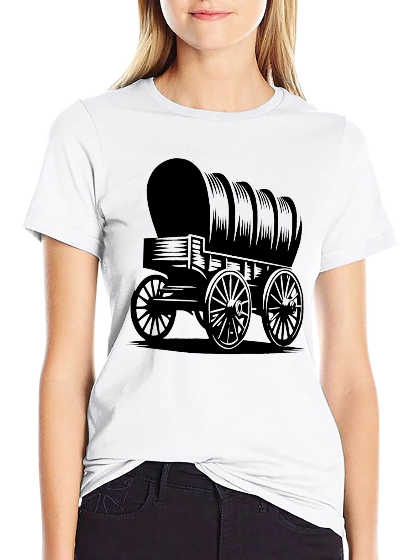 Covered Wagon Graphic Tee